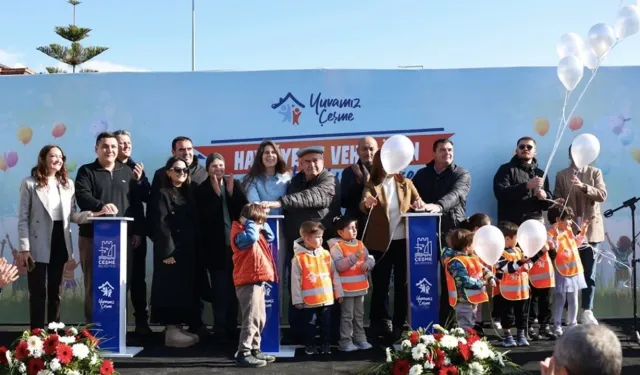 Çeşme’de çocuklar için yeni merkez: Alaçatı’da temeli atıldı