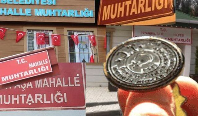Bu liste muhtarların başını yaktı:  23 muhtardan savunma istendi, 1 muhtar görevden alındı