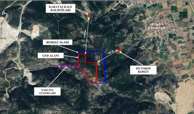 İzmir Torbalı'ya kireç taşı ocağı açılacak: Yerleşim yerine 740 metre uzaklıkta ve tarım-orman alanında!