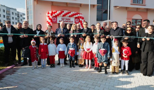 İzmirli minikler burada eğitim görecek: Belediye yeni bir anaokulu açtı!