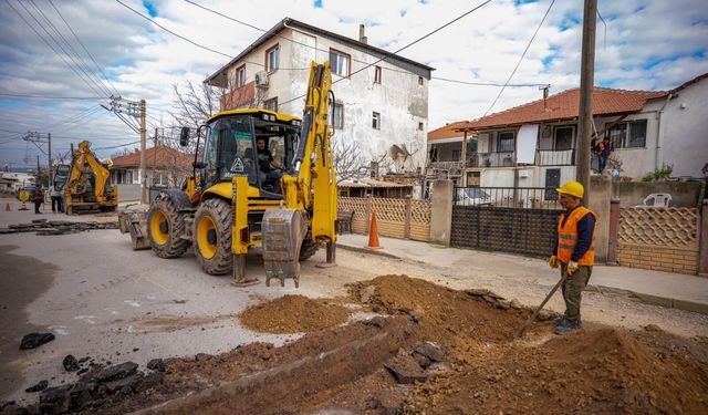 Sarnıç’ta içme suyu altyapısı yenileniyor: 205 milyonluk yatırımın yüzde 30’u tamamlandı