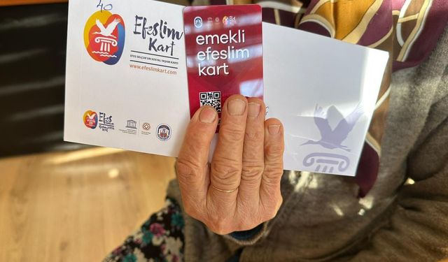 İzmir'de yürek ısıtan dayanışma: Efeslim Kart, emeklilere can suyu oluyor