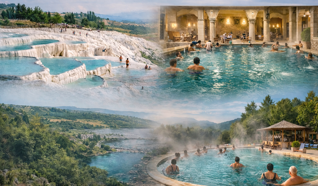 Kış-yaz fark etmiyor: En çok ilgi gören kaplıca ve termal turizm merkezleri
