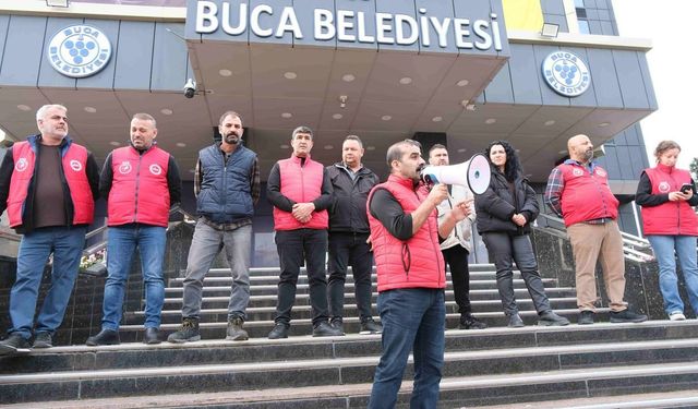 Buca’da maaş sözü verildi: İş bırakma eylemi sona erdi