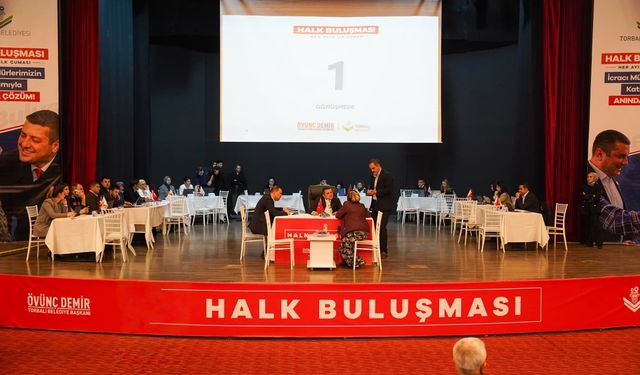 Torbalı’da söz vatandaşın: Halk buluşmalarına yoğun katılım