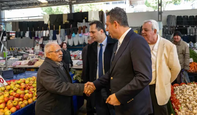 Ali Mahir Başarır Bornova’dan mesaj verdi:  Esnaf ayakta kalma mücadelesi veriyor, çözüm CHP iktidarında