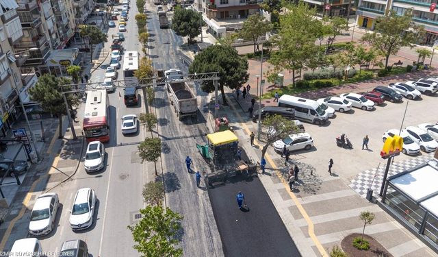 İzmir’de trafiği rahatlatacak çalışma: Girne Bulvarı yenileniyor