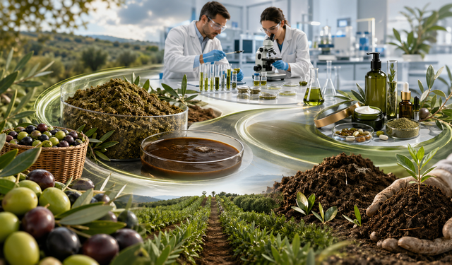 Ege Üniversitesi liderliğinde zeytin atıkları değere dönüşecek