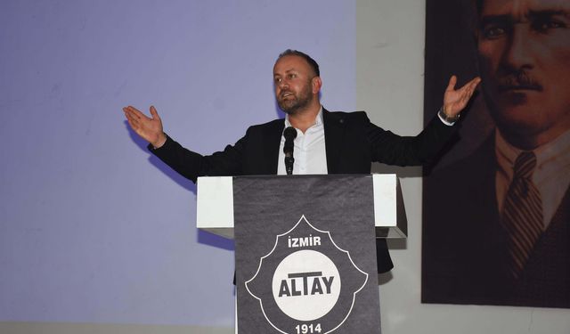 Başkanlığa aday çıkmamıştı... Altay'da Sinan Kanlı kolları sıvadı
