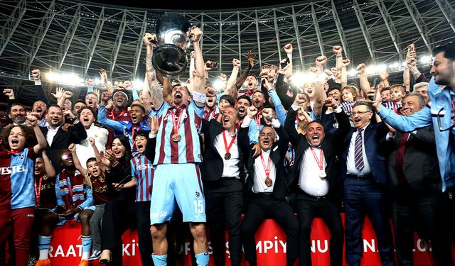 Ziraat Türkiye Kupası'nda şampiyon Trabzonspor: Bordo-mavililer, 10. kez kupayı müzesine götürdü!