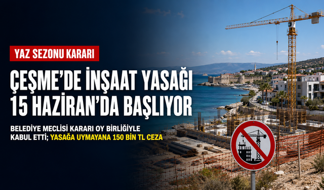 Çeşme’de yasak başladı: Uymayana 150 bin TL ceza