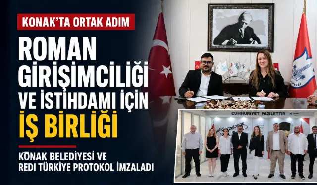 Roman girişimciler için Konak’ta yeni dönem: Girişimcilik ve kariyer desteği başlıyor
