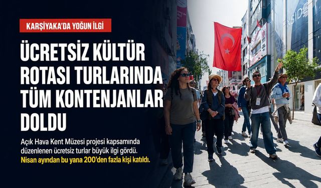 Karşıyaka’nın tarihi rotasına yoğun talep: Yeni turlar yolda