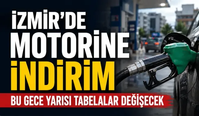 İzmir’de motorine indirim bekleniyor: Tabelalar bu akşam değişecek
