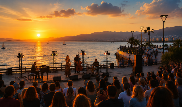 İzmir’de yaz akşamları deniz manzaralı konserlerle renklenecek