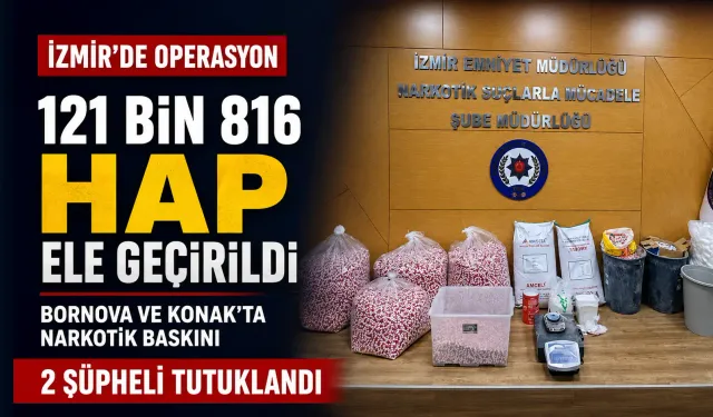 İzmir’de 2 ilçede büyük narkotik baskını: Sokak satıcılarına dağıtılacaktı