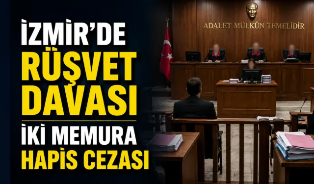 Sanıklar tuzak iddiasında bulunmuştu! İzmir'de icra dosyası rüşveti davasında karar çıktı