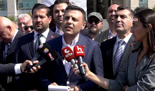 CHP İstanbul İl Başkanı Özgür Çelik'ten gözaltı görüntülerine tepki: "Nazi toplama kampı uygulamalarıyla adliyeye getirildiler"