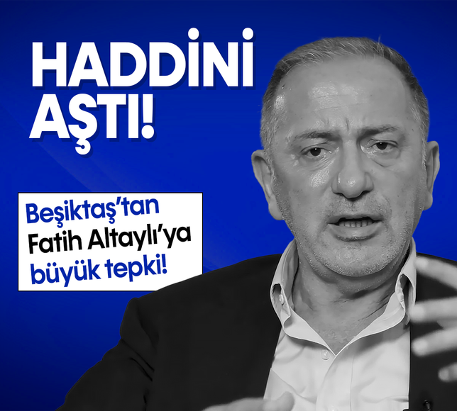 Beşiktaş'tan Fatih Altaylı'ya büyük tepki: Hukuki işlem başlatılacak