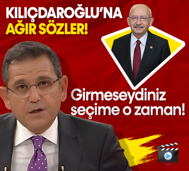 Fatih Portakal açtı ağzını, yumdu gözünü: Girmeseydiniz seçime o zaman!