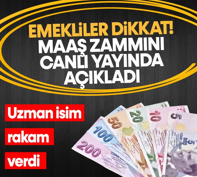 Maaşlarına zam bekleyen emekliler dikkat! Uzman isim canlı yayında rakam verdi