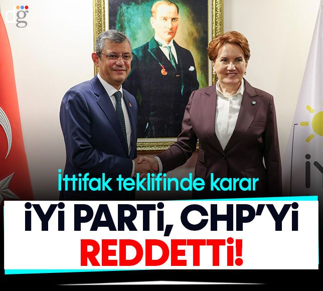 İYİ Parti GİK CHP'nin işbirliği teklifini oy çokluğuyla reddetti!