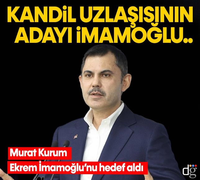 Murat Kurum Ordu'da Ekrem İmamoğlu'nu hedef aldı! Kandil Uzlaşısının adayı İmamoğlu..