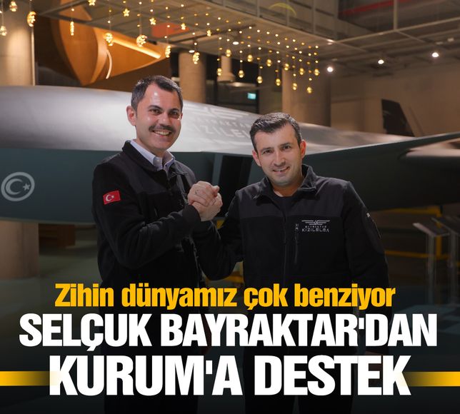 Selçuk Bayraktar'dan Murat Kurum’un seçim kampanyasına destek