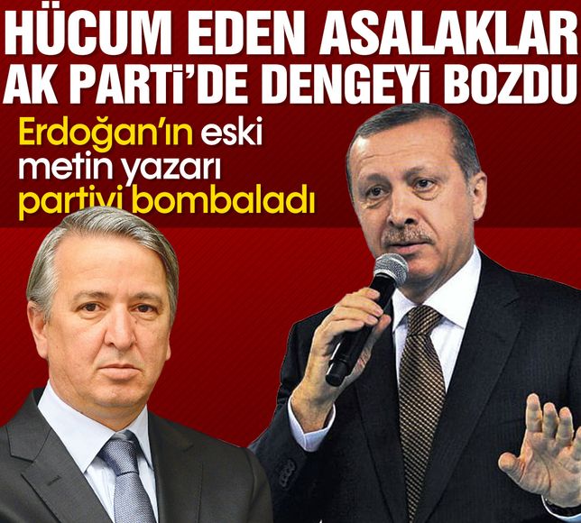 Erdoğan'ın eski metin yazarı: Hücum eden asalaklar, AKP'de dengeyi bozdu