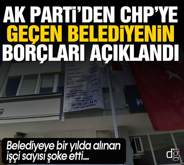 AK Parti'den CHP'ye geçen belediyenin borçları kalem kalem ifşa edildi: Bir yılda alınan işçi sayısı şoke etti