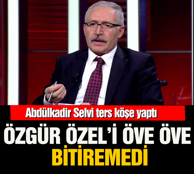 Selvi'den Kılıçdaroğlu'na eleştiri Özel'e övgü