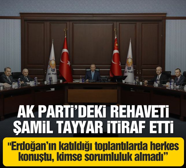 Şamil Tayyar'dan AK Parti isyanı! Erdoğan'ın katıldığı toplantılarda kimse sorumluluk almadı