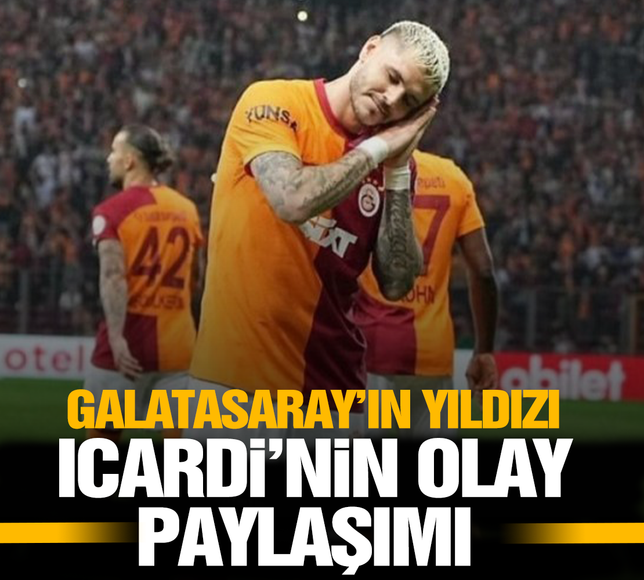 Fenerbahçe maçı sonrasında Icardi'nin olay göndermesi