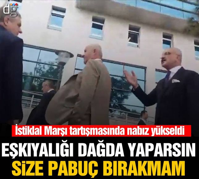 DSP Lideri Aksakal ile DEM Partili Sakık'ın Meclis kavgası bahçede devam etti!