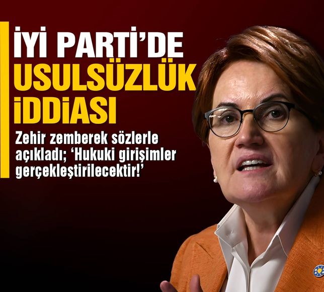 İYİ Parti kurultayında 'usulsüzlük' iddiası!