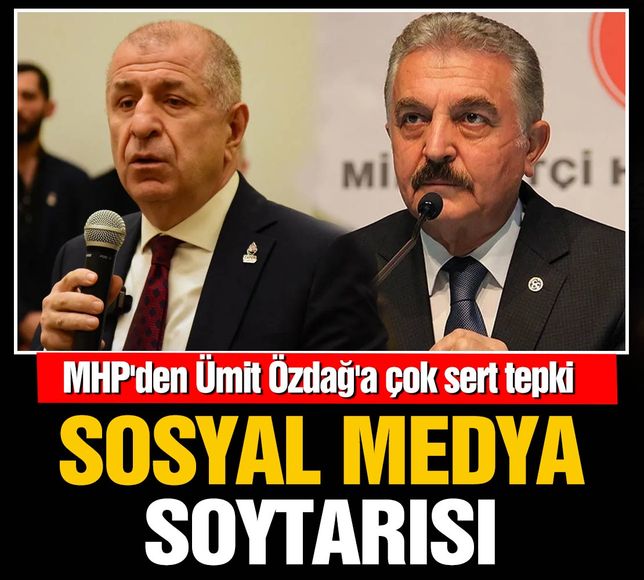 MHP'den Ümit Özdağ'a sert tepki: Sosyal medya soytarısı