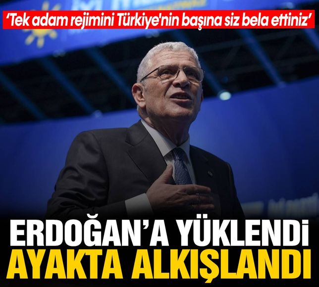 Müsavat Dervişoğlu ilk konuşmasında Erdoğan'a yüklendi ayakta alkışlandı! Karşınızda bizi bulacaksınız