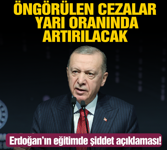 Cumhurbaşkanı Recep Tayyip Erdoğan: Kapsamlı bir düzenlemeyi hayata geçireceğiz!