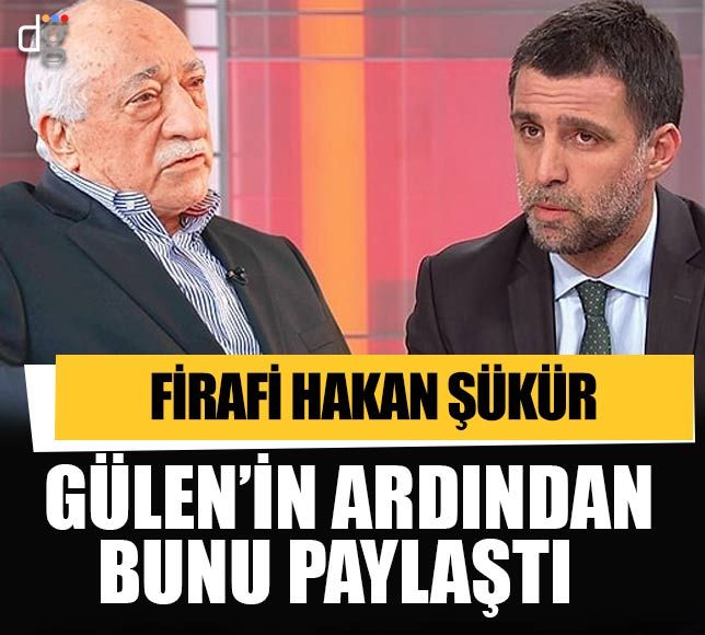 Hakan Şükür'ün Fethullah Gülen paylaşımı olay oldu!