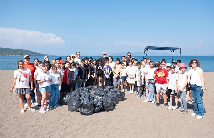 Dikilililer, Dünya Çevre Günü’nde sahil temizliğinde buluştu