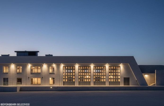 Dikili’nin yeni itfaiye binası yükseliyor, 2026 sonunda hizmete açılacak
