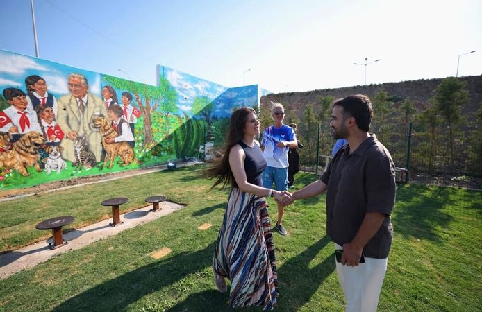 Başkan Lâl Denizli, park ve bahçelerdeki çalışmaları yerinde inceledi