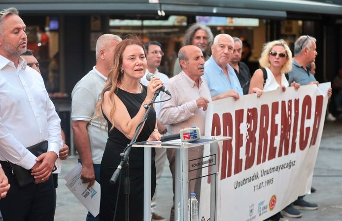 Konak’ta Srebrenitsa anması: Unutmadık, unutturmayacağız