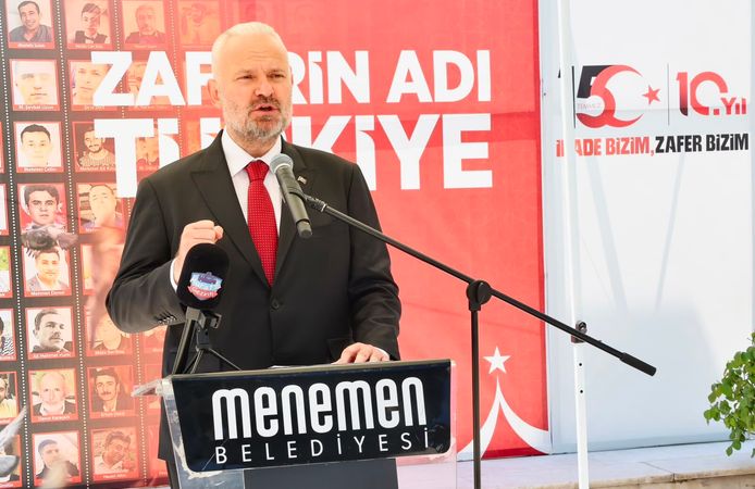 Menemen’den 15 Temmuz mesajı: İhaneti unutmayacağız