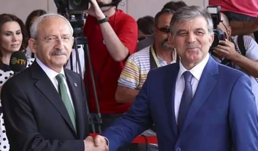 Kemal Kılıçdaroğlu Abdullah Gül'le görüştü
