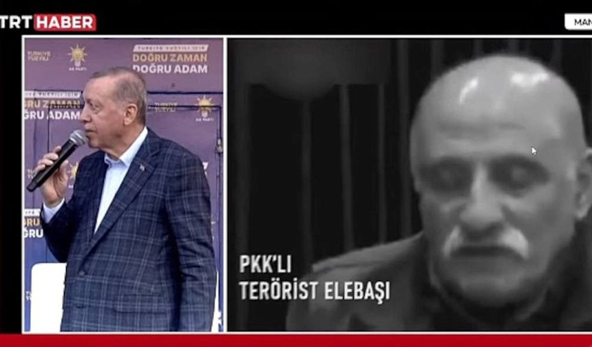 PKK'lı Duran Kalkan TRT ekranında! Görüntüler tartışma yarattı