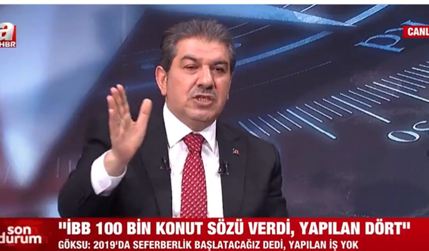 AK Partili Tevfik Göksu'dan Ekrem İmamoğlu'na olay sözler! Nerede bu konutlar? Bu para nerede?