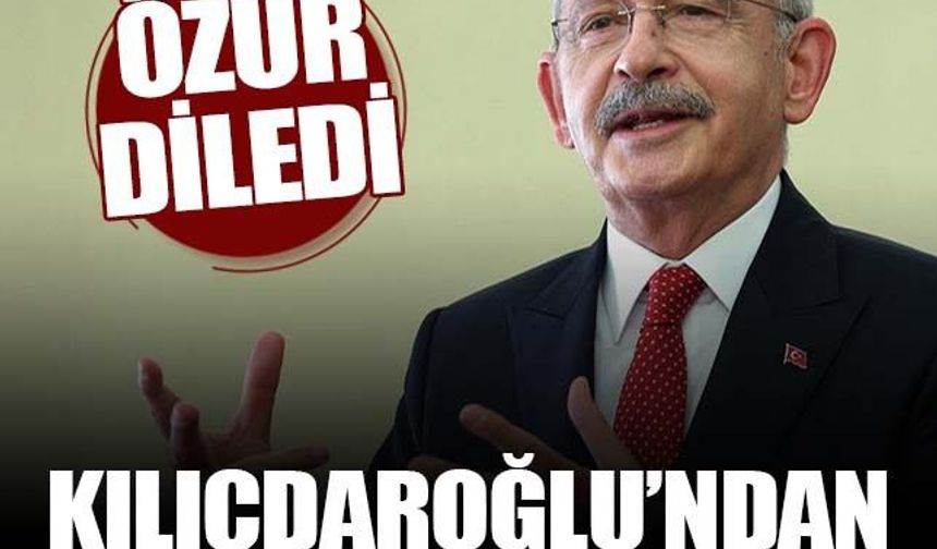 Kemal Kılıçdaroğlu seccadeye bastığı için özür diledi!
