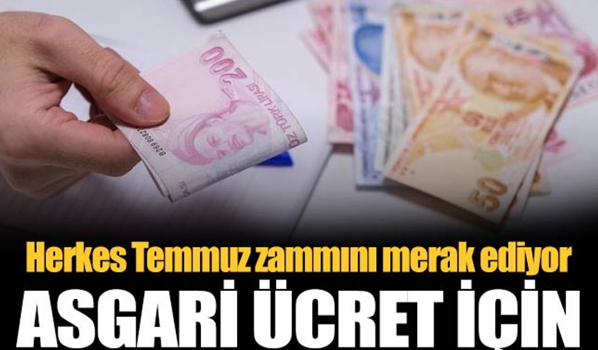Asgari ücrette konuşulan 2 rakam belli oldu
