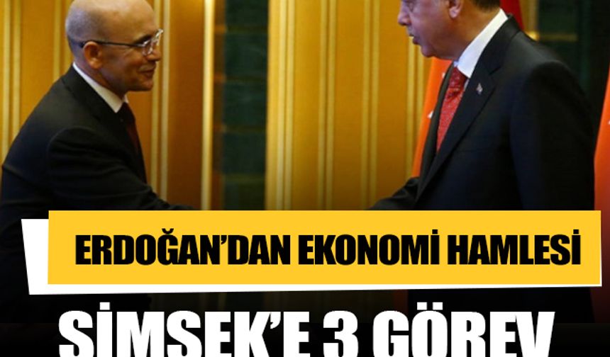 Erdoğan'dan ekonomi hamlesi! Mehmet Şimşek'le anlaştı mı?